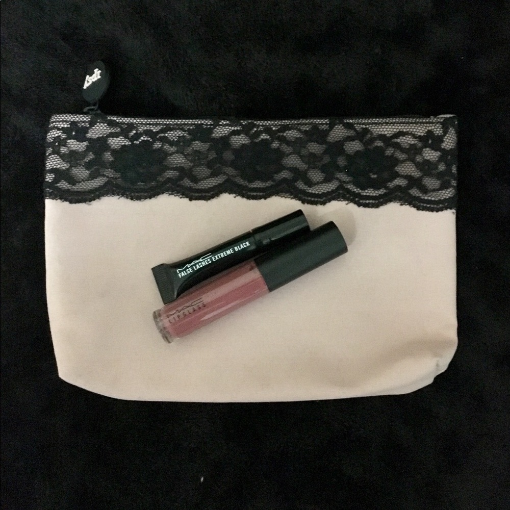 🐸 3/$30 NWOT MAC Lipglass and Mascara